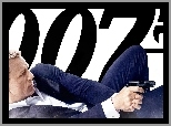 Pistolet, Agent 007, Daniel Craig, James Bond