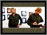 długopis, Viggo Mortensen, zeszyt