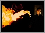 ogień, Joaquin Phoenix, czarny strój