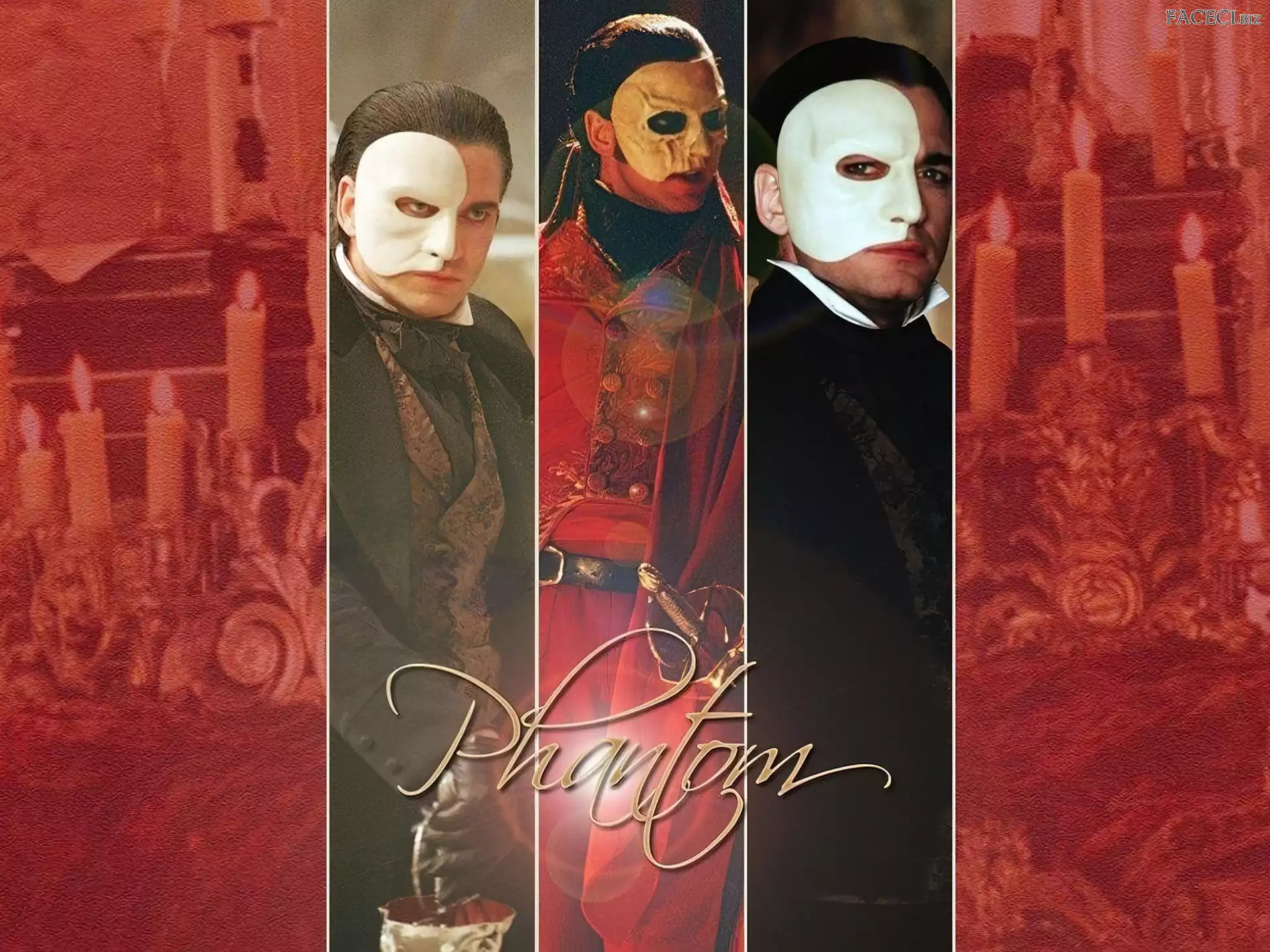 Gerard Butler, Maska, Phantom Of The Opera, Åšwiece