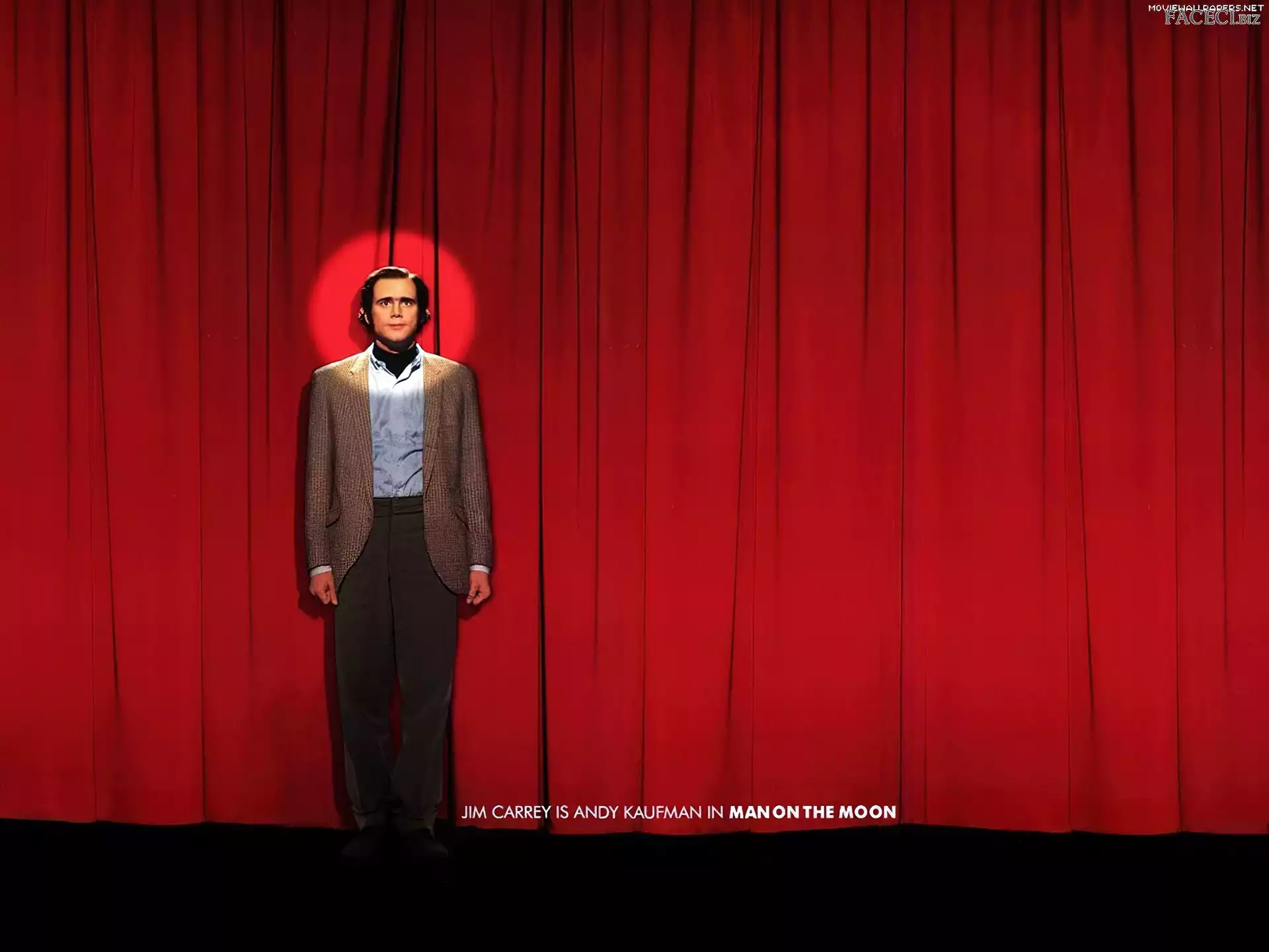 Jim Carrey, kurtyna