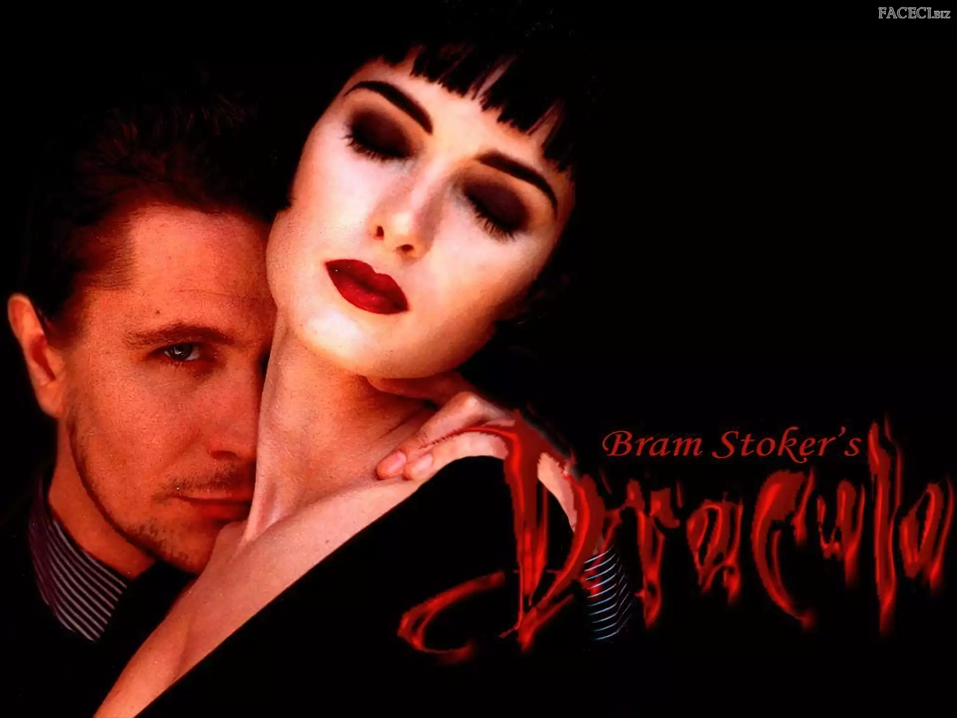 czerwone usta, Gary Oldman, pocałunek