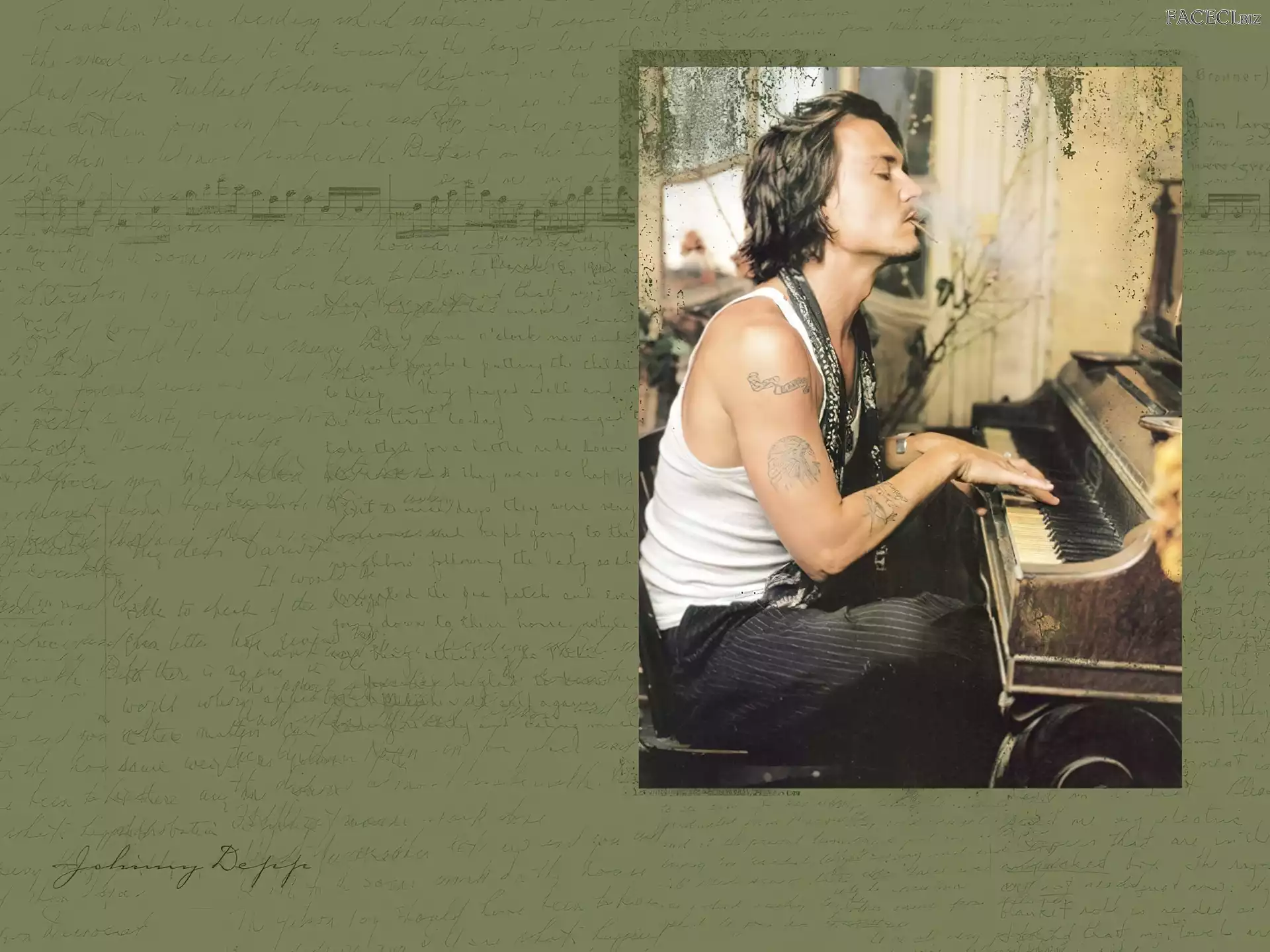 Pianino, Johnny Depp