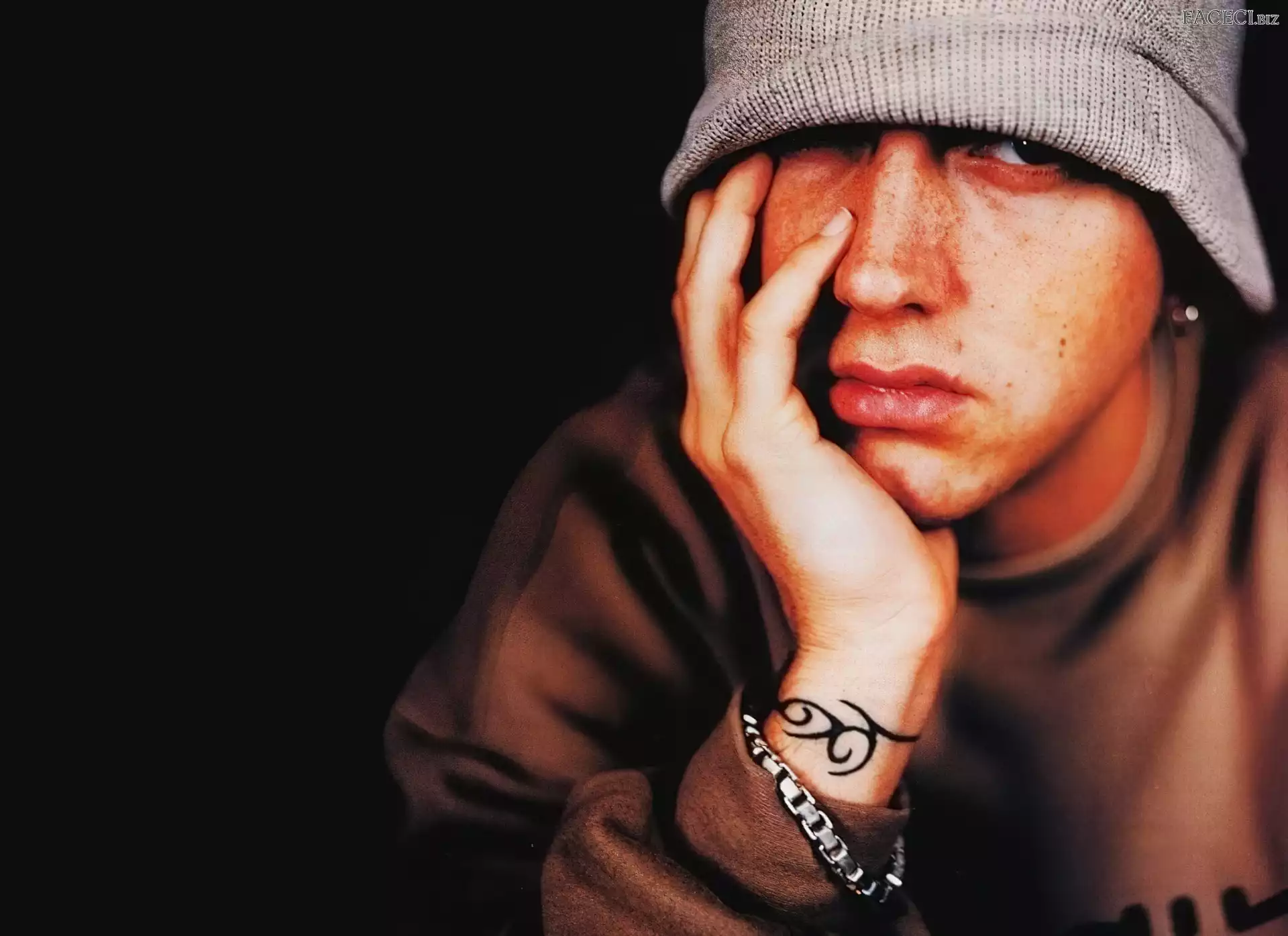 Czapka, Eminem, Piegi