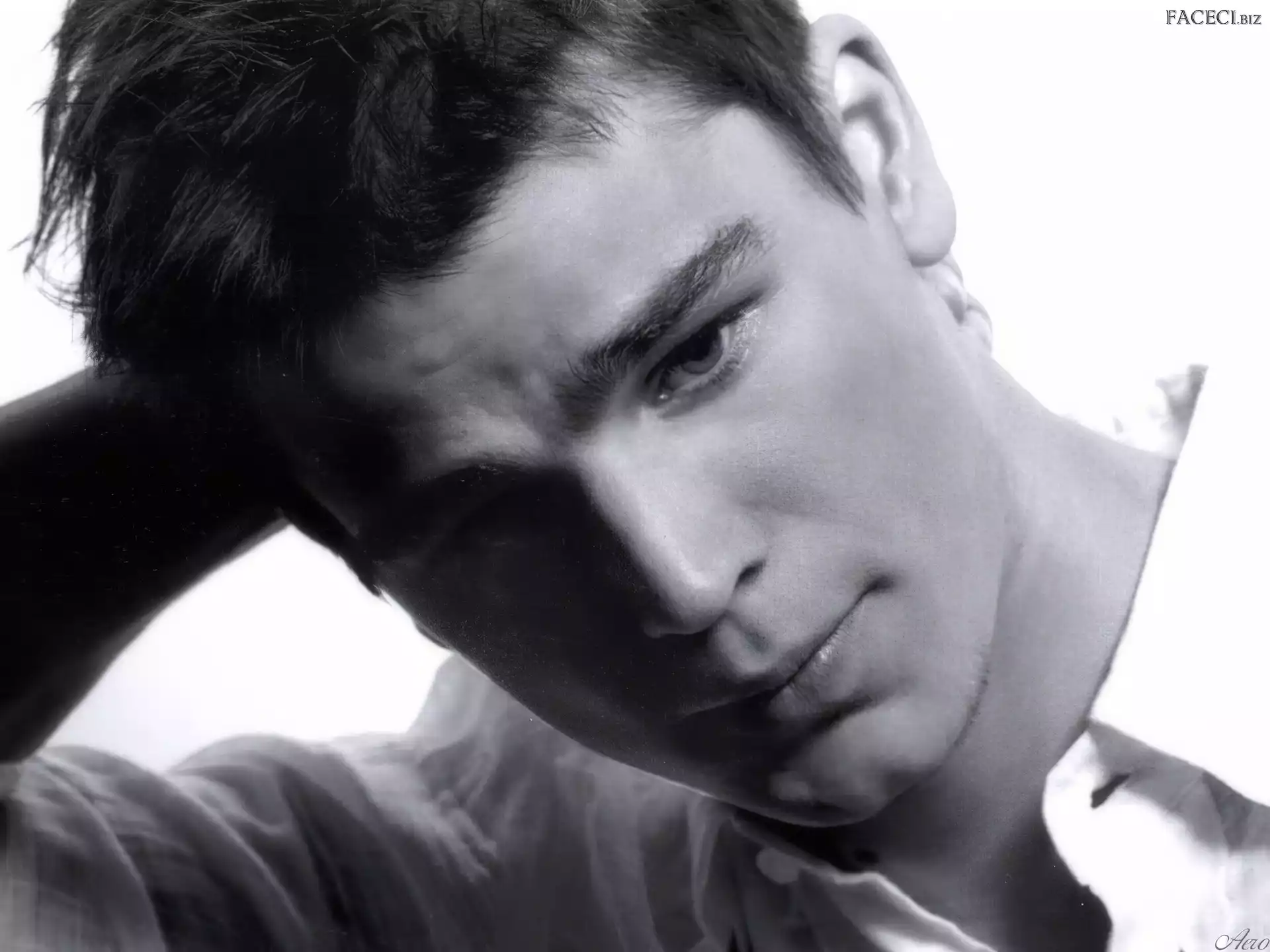Josh Hartnett, ciemne włosy