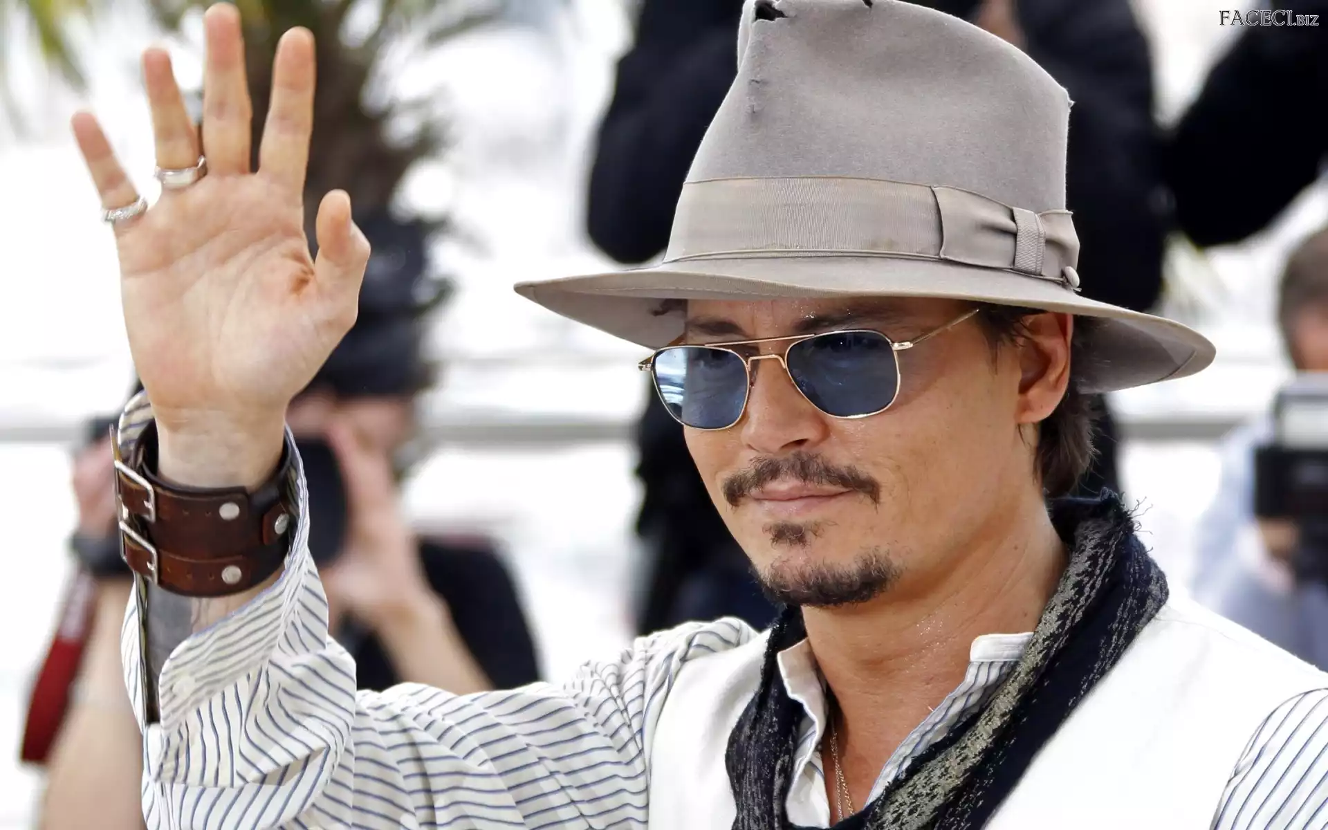 Kapelusz, Okulary, Aktor, Mężczyzna, Johnny Depp