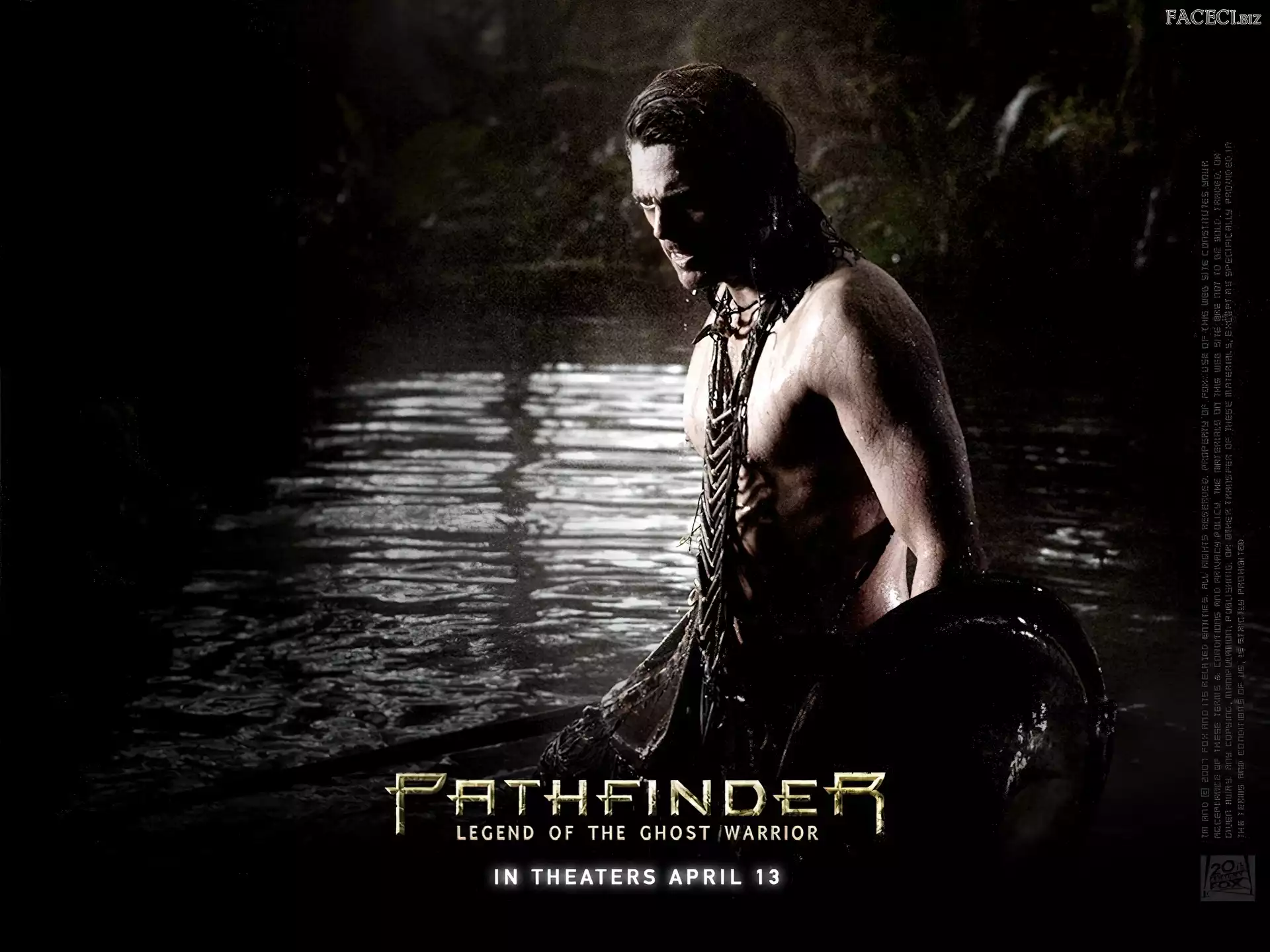 Pathfinder, Karl Urban, woda, noc