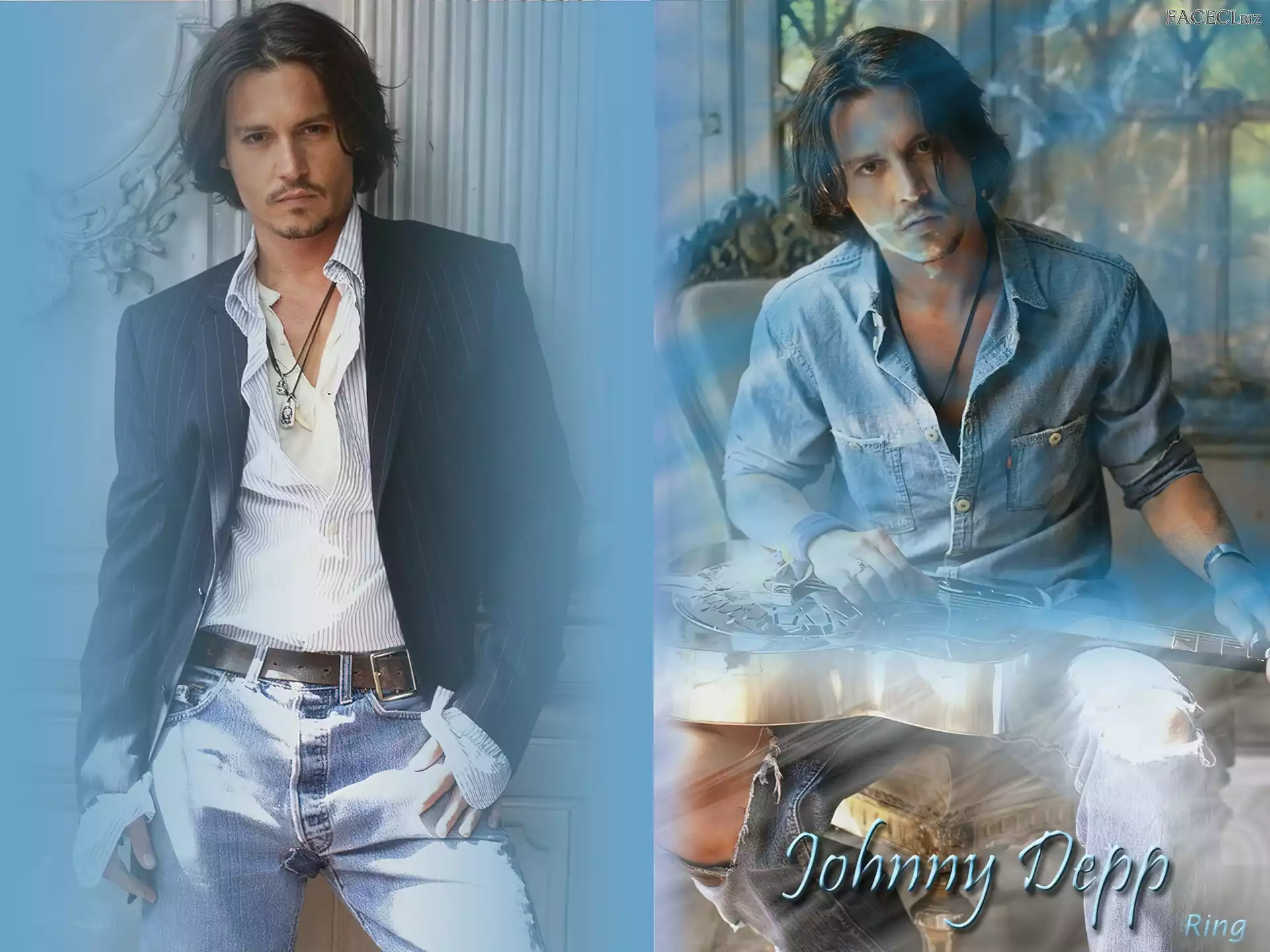 koszula, Johnny Depp, marynarka