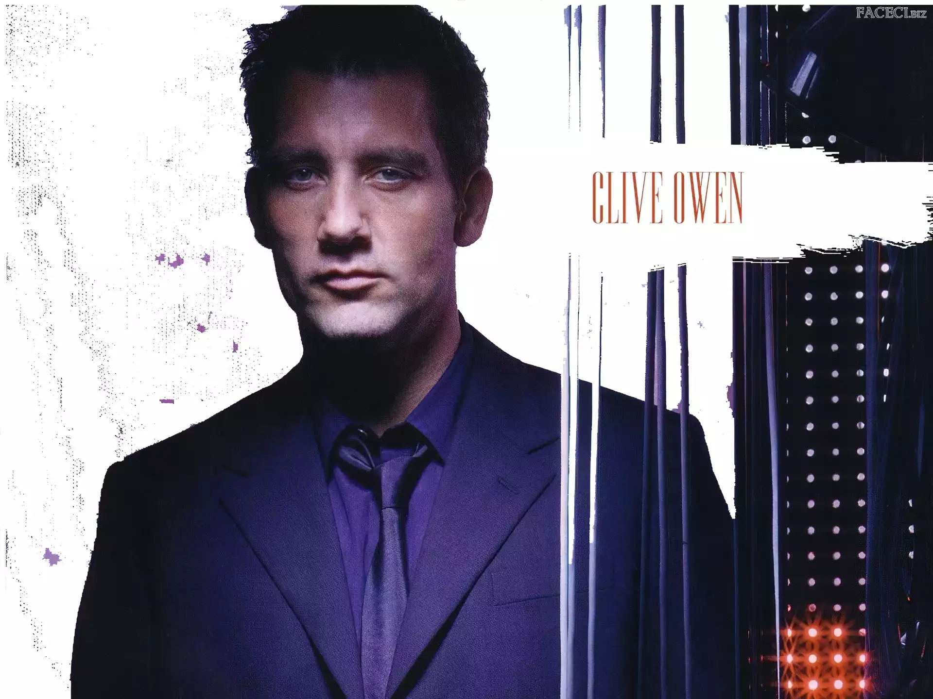 krawat, Clive Owen, garnitur