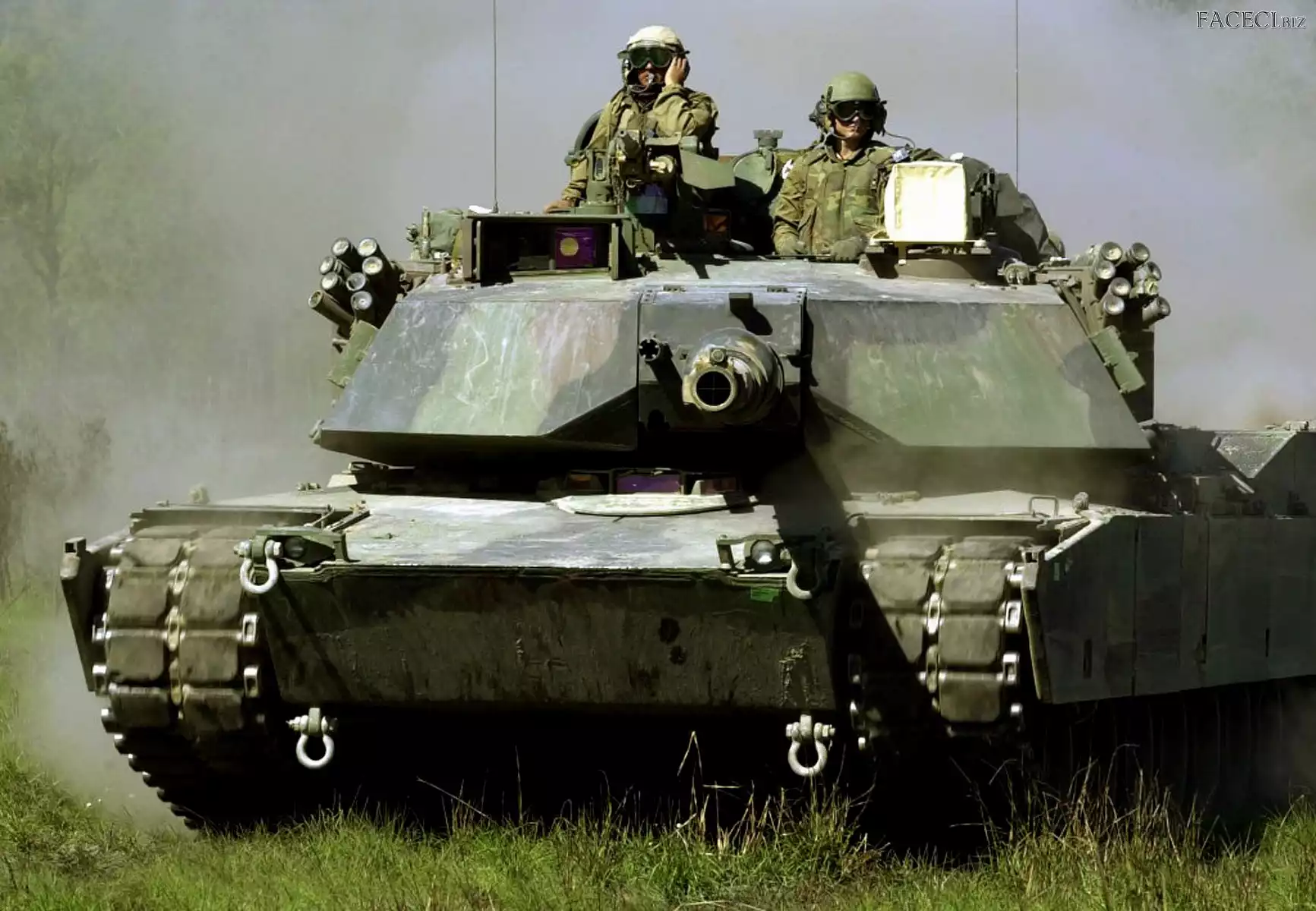 Załoga, M1A1, Abrams