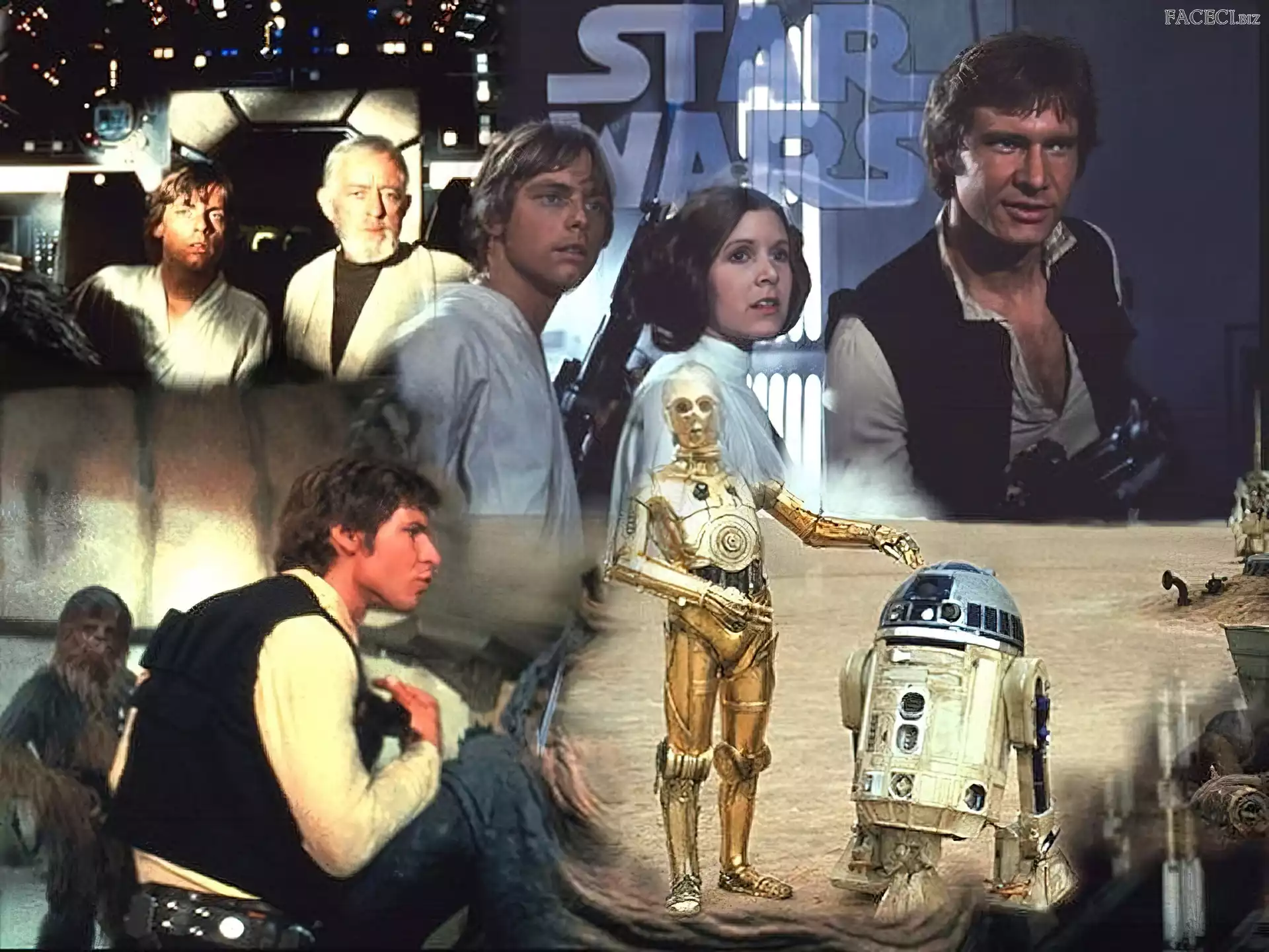 Star Wars, Mark Hamill, postacie, robot