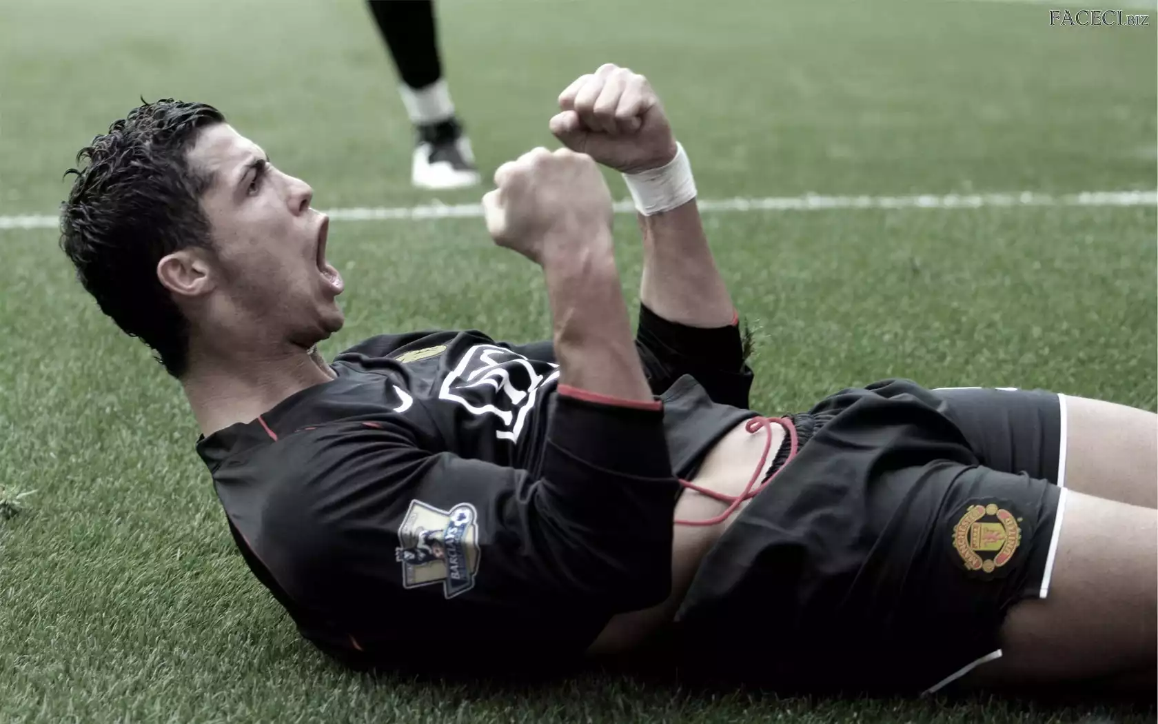 Mecz, Cristiano Ronaldo, Trawa