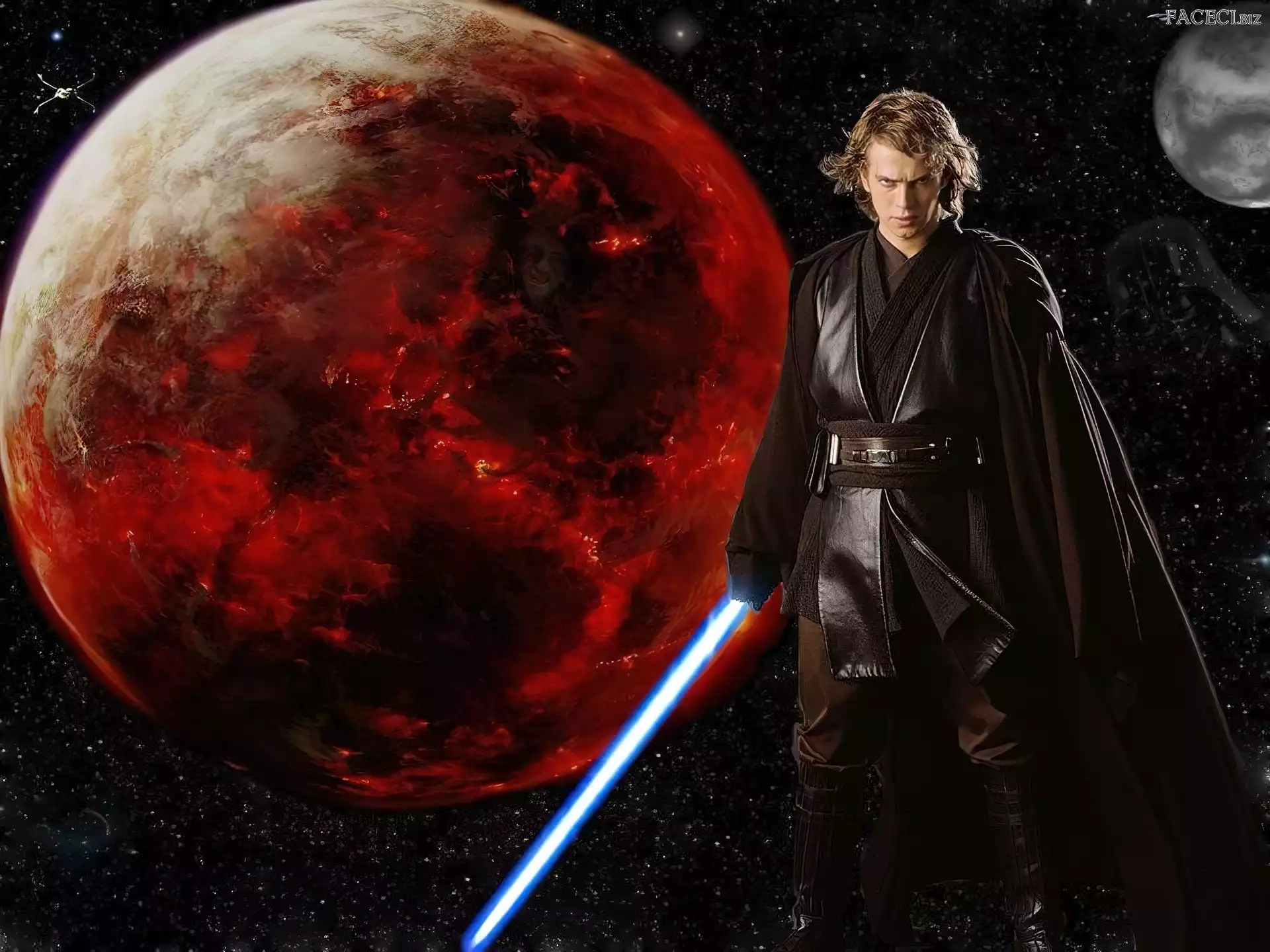miecz, Hayden Christensen, planeta