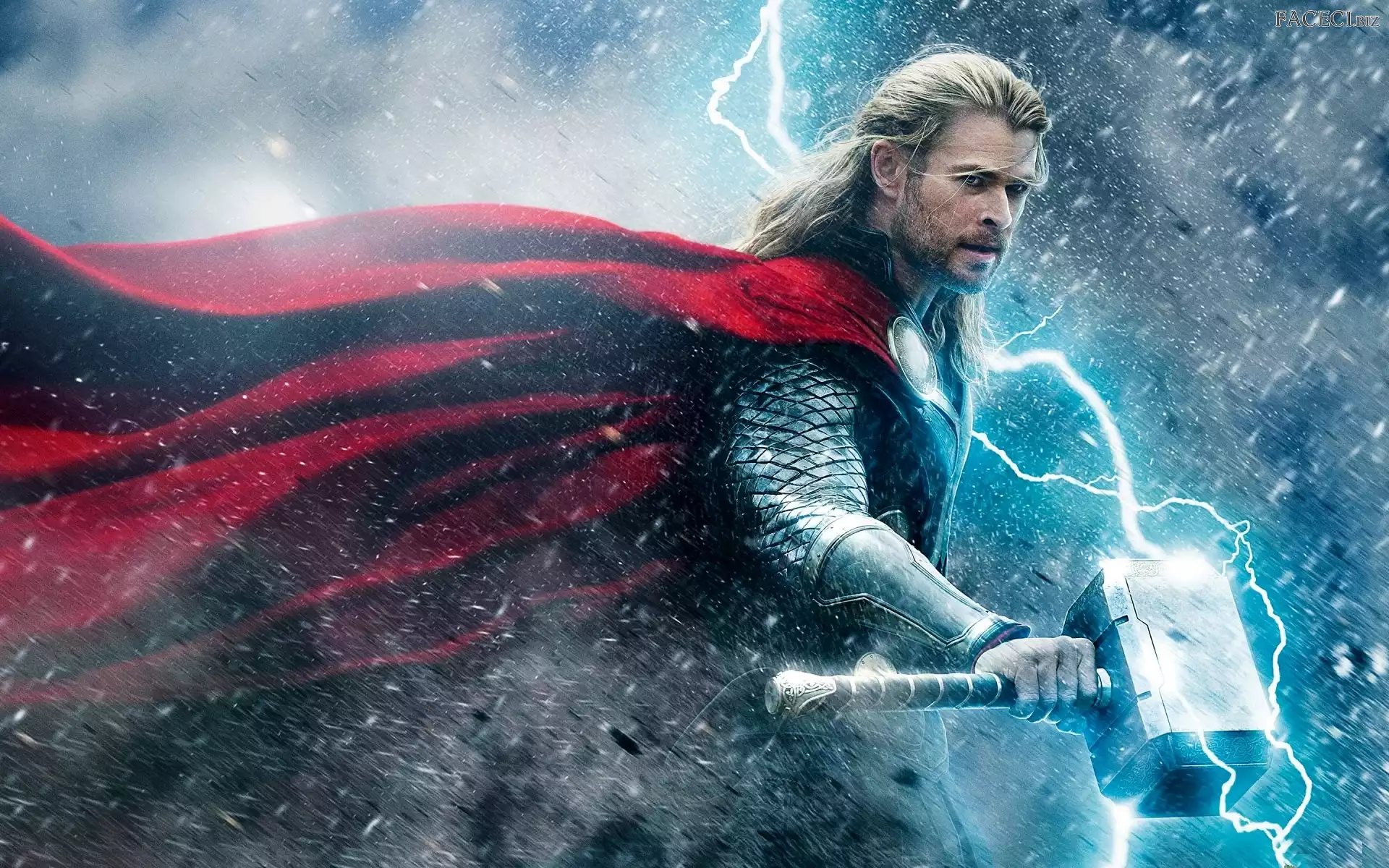 Mroczny Åšwiat, Piorun, Thor, Chris Hemsworth