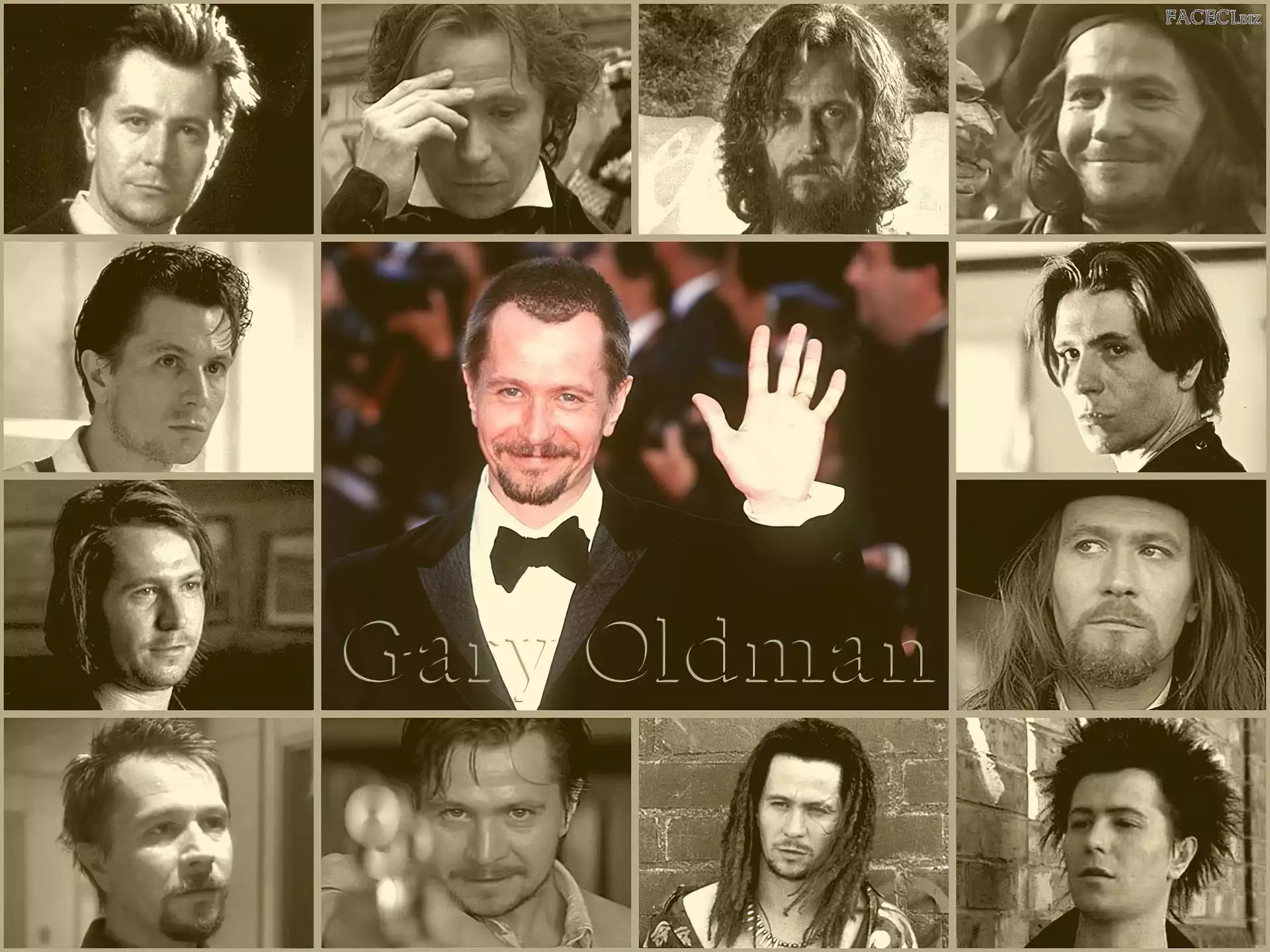 muszka, Gary Oldman, ręka
