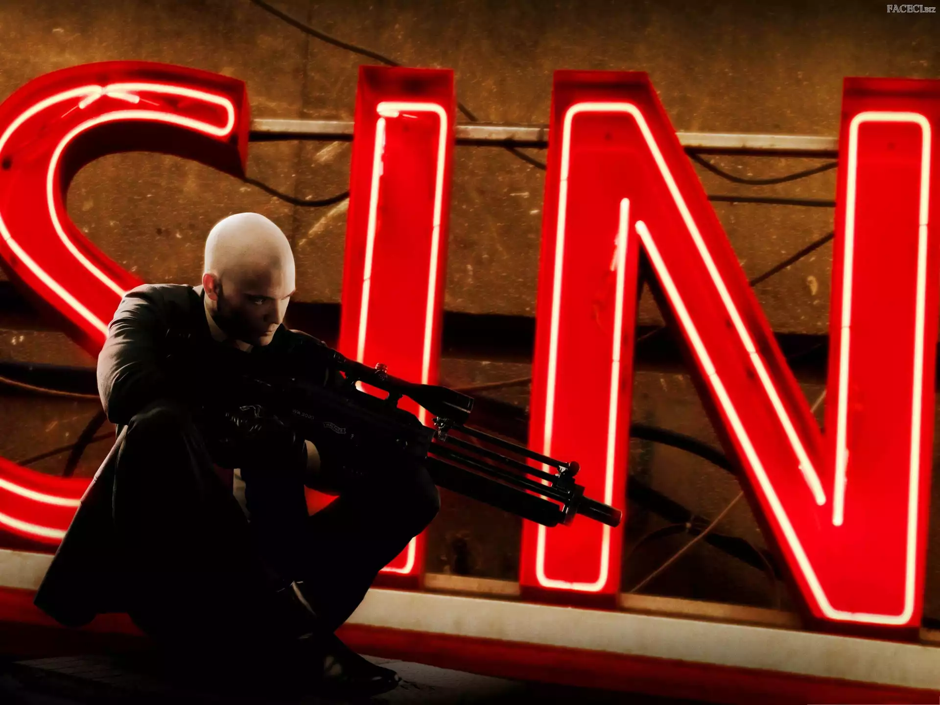 neon, Hitman, Timothy Olyphant