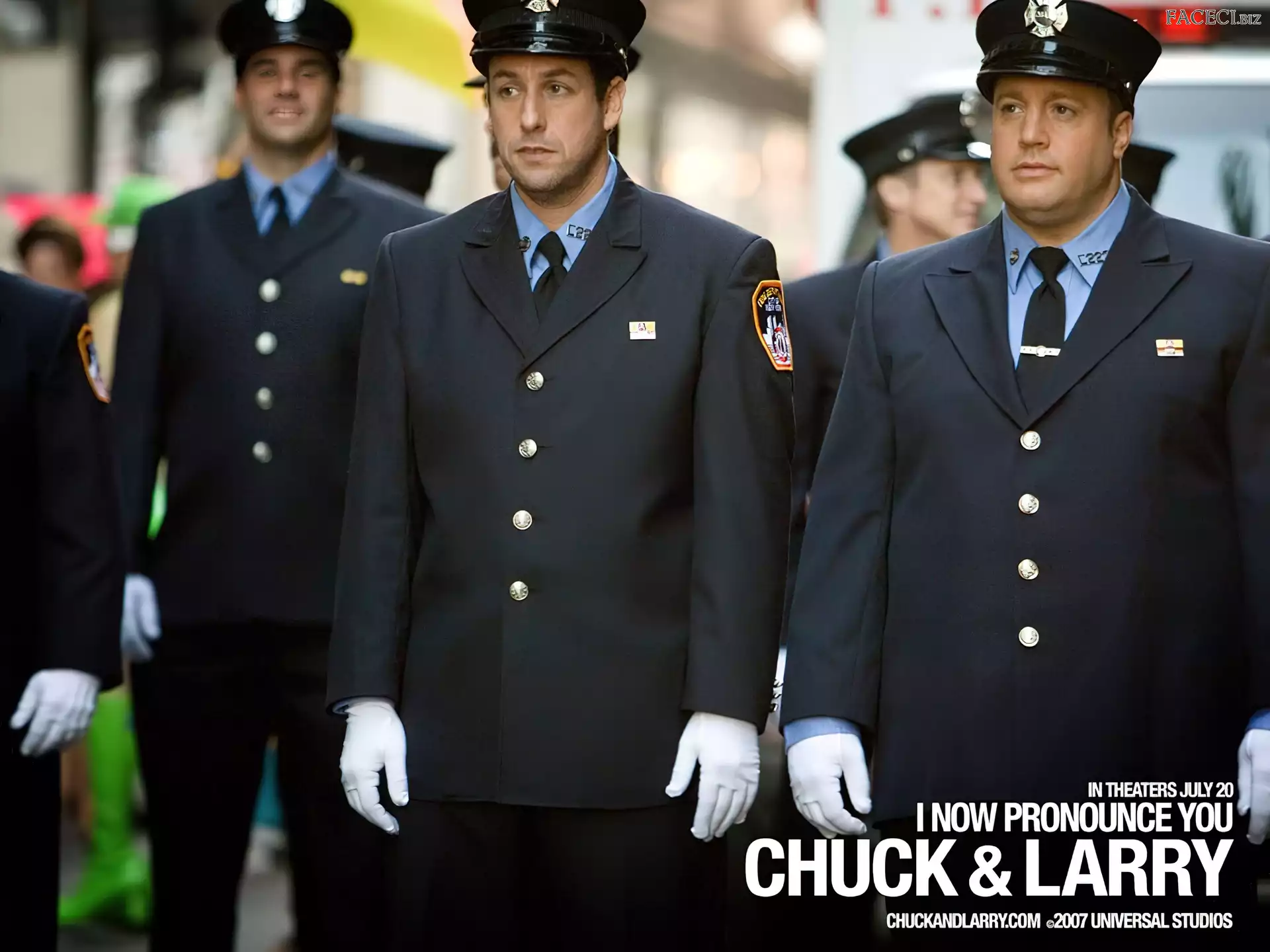 I Now Pronounce You Chuck And Larry, Adam Sandler, mundur, Kevin James