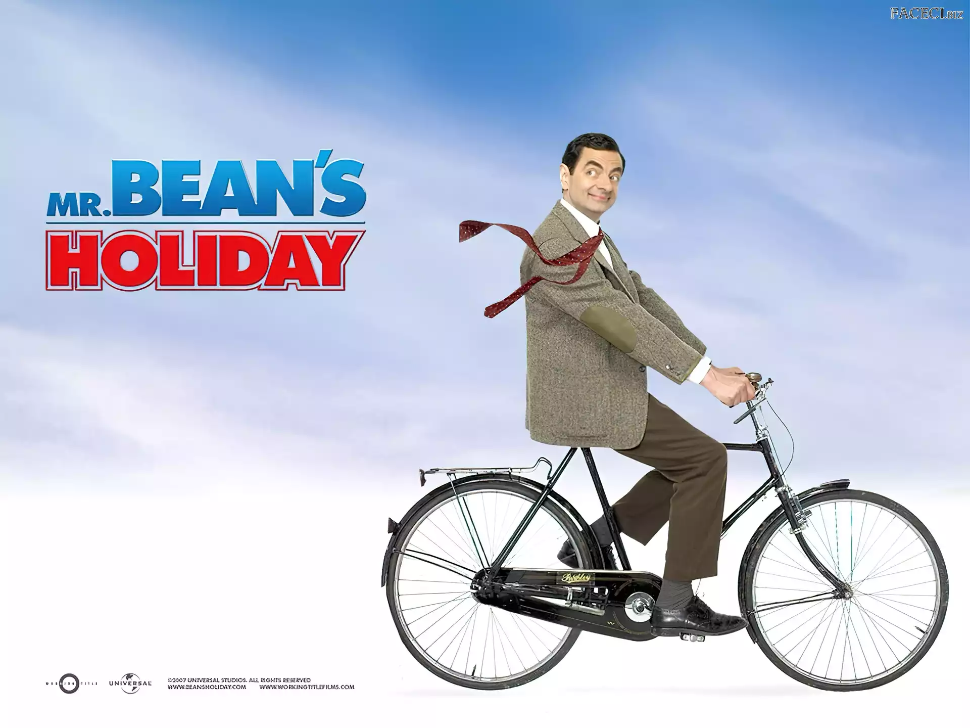 Rowan Atkinson, JaÅ› Fasola, rower