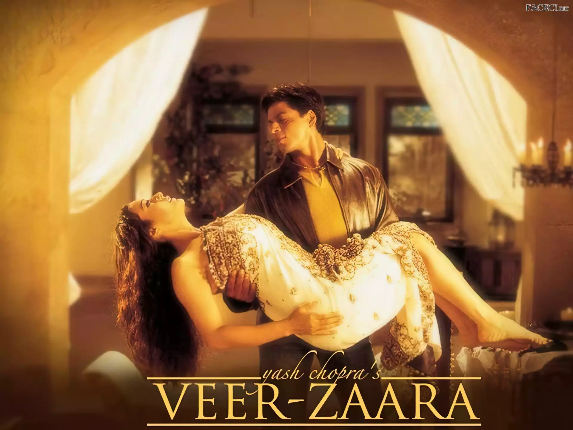Shahrukh Khan, pokój, Veer Zaara, kobieta