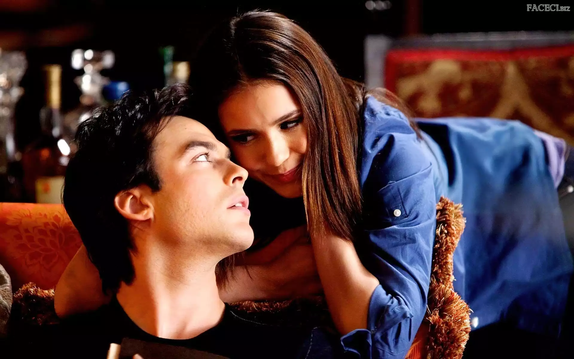 The Vampirie Diaries, Nina Dobrev, Pamiętniki wampirów, Ian Somerhalder