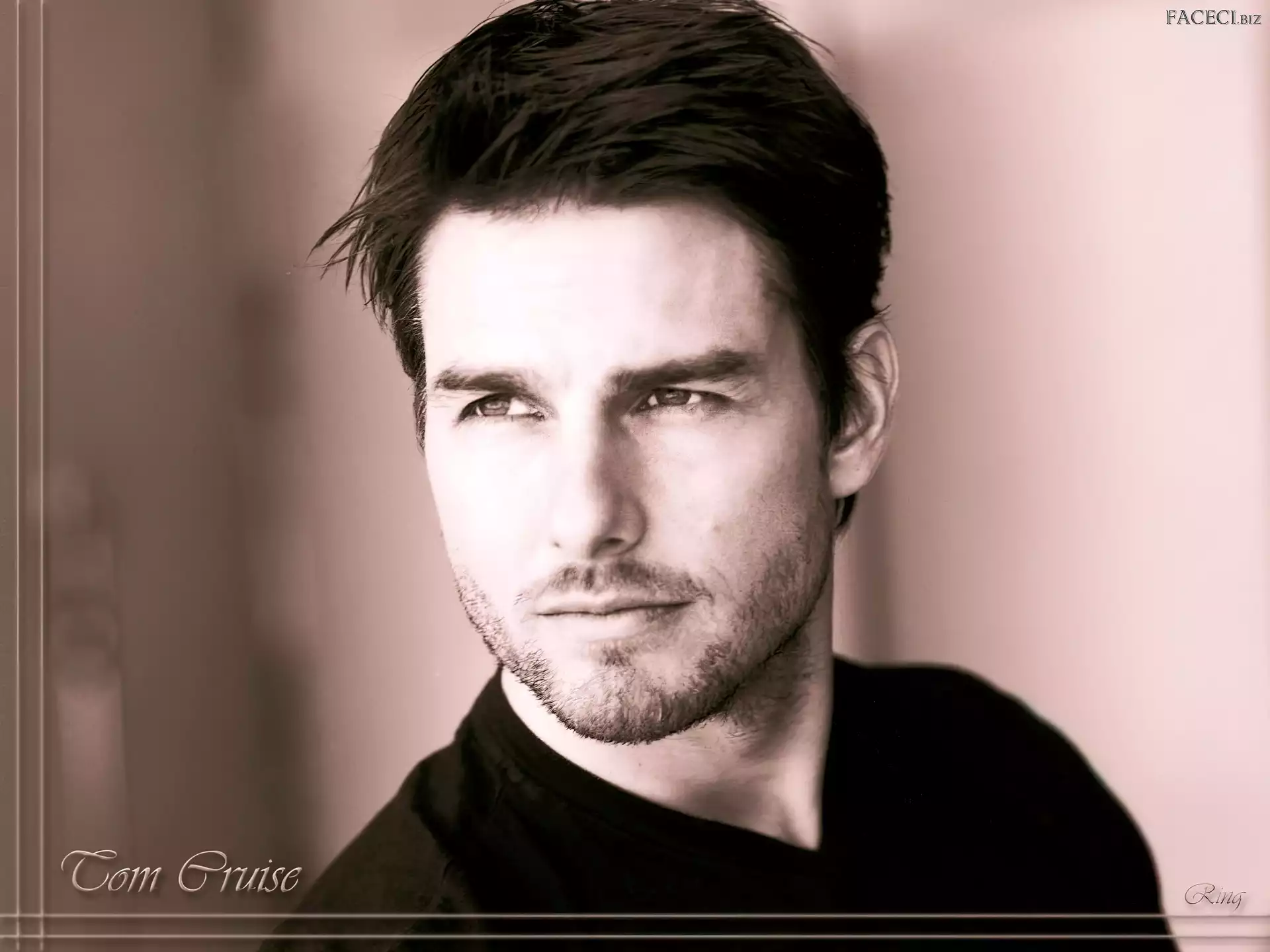 Tom Cruise, ciemne włosy