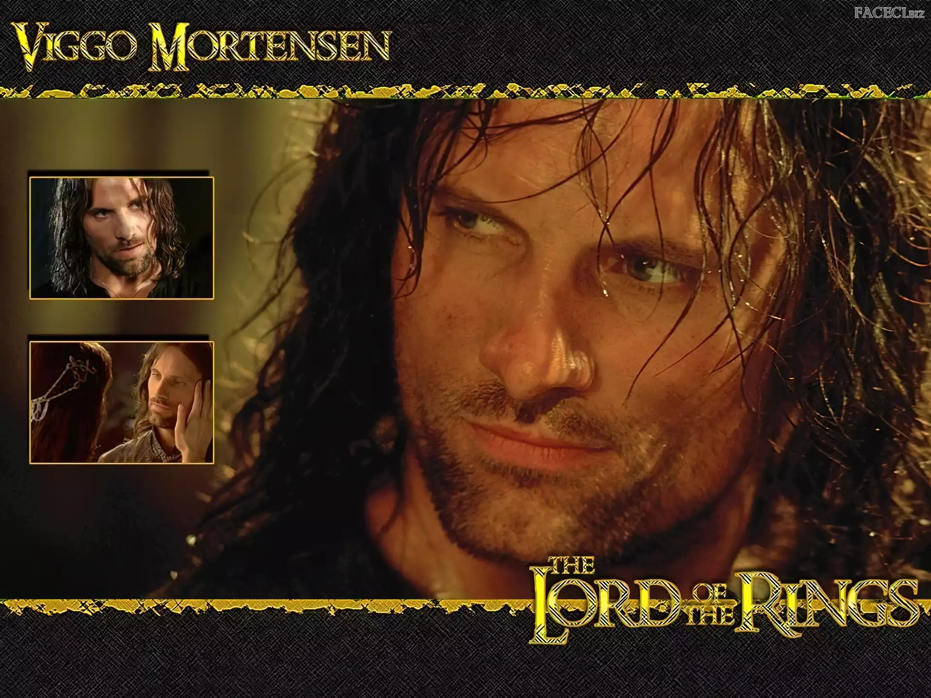 Viggo Mortensen, długie włosy